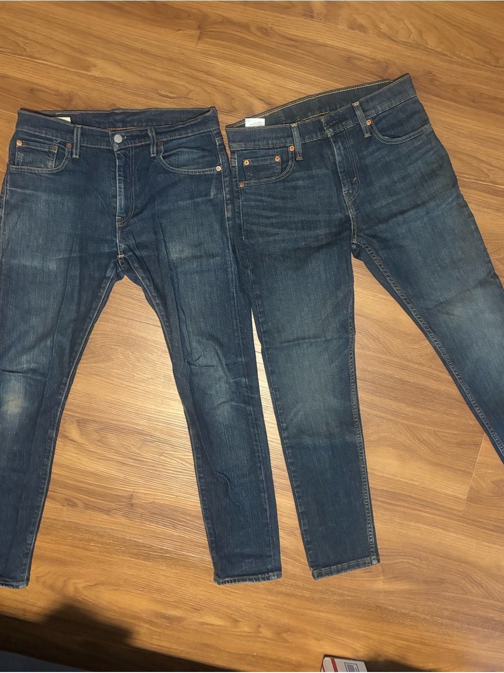 Men's Dark Blue Slim Fit Jeans